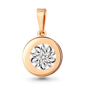 Золотая подвеска AQUAMARINE 16105 16105 фото