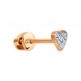Одиночная серьга из золота TALANT с фианитом 17-02-0001-80129 17-02-0001-80129 фото