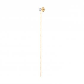 Золотые серьги SOKOLOV 170106 170106 фото