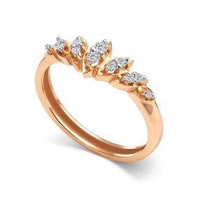 Золотое кольцо АЛЬКОР 17088-100 с бриллиантом 17088-100 фото