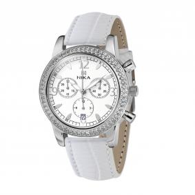 Серебряные часы Часовой завод Ника 1807.2.9.14H.6 с фианитом 1807.2.9.14H.6 фото