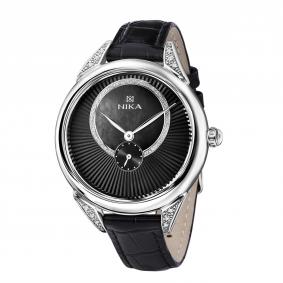 Серебряные часы Часовой завод Ника 1881.2.9.57A с фианитом 1881.2.9.57A фото