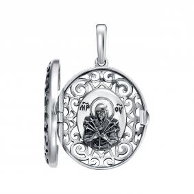 Подвеска-складень из черненого серебра Божией Матери Семистрельная Высоковы 585 19-000064-115000 19-000064-115000 фото