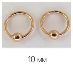 Золотые серьги Золотые узоры 2-5762 2-5762 фото