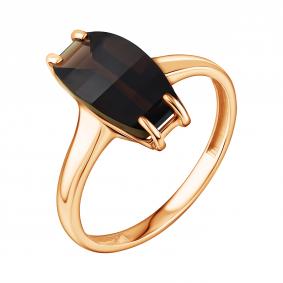 Золотое кольцо TALANT 20-00-0300-13155 с раухтопазом 20-00-0300-13155 фото