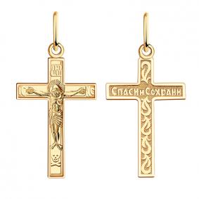 Золотая подвеска Золотые узоры 20-0214 20-0214 фото