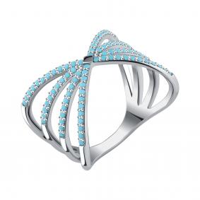 Серебряное кольцо TALANT 20-72-000Ъ-27956 с бирюзой 20-72-000Ъ-27956 фото