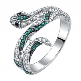 Серебряное кольцо Символ года Змея TALANT с фианитом 20-75-0003-15730 20-75-0003-15730 фото