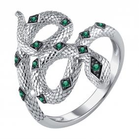 Серебряное кольцо Символ года Змея TALANT с фианитом 20-75-0003-15755 20-75-0003-15755 фото