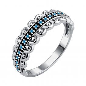 Серебряное кольцо TALANT 20-76-000Ъ-15051 с бирюзой 20-76-000Ъ-15051 фото