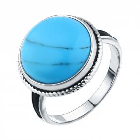 Серебряное кольцо TALANT 20-76-000Ъ-15066 с бирюзой 20-76-000Ъ-15066 фото