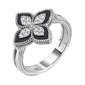 Серебряное кольцо TALANT 20-79-0001-17399 с фианитом и эмалью 20-79-0001-17399 фото