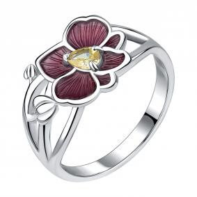 Серебряное кольцо TALANT 20-79-0005-17126 с фианитом и эмалью 20-79-0005-17126 фото