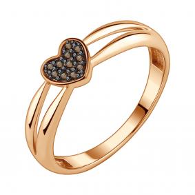 Кольцо из золочёного серебра TALANT 20-7S-0007-15155 с фианитом 20-7S-0007-15155 фото