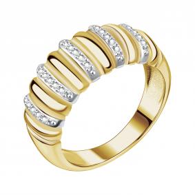 Кольцо из лимонного серебра TALANT 20-7W-0001-17222 с фианитом 20-7W-0001-17222 фото