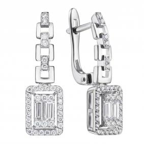 Серьги из белого золота DOLCE DIAMOND 20085012 с бриллиантом 20085012 фото