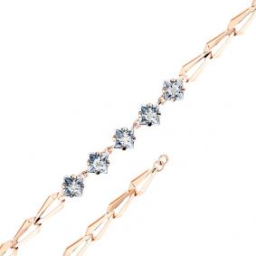 Браслет из комбинированного золота Мастер Бриллиант 20M10-420367-00-00 с бриллиантом 20M10-420367-00-00 фото