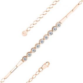 Браслет из комбинированного золота Мастер Бриллиант 20M10-420414-00-00 с бриллиантом 20M10-420414-00-00 фото