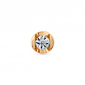 Подвеска из комбинированного золота Мастер Бриллиант 20M3-430823-00-00 с бриллиантом 20M3-430823-00-00 фото