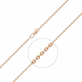 Золотая цепь плетение Якорное Platina 21-0803-050-1110-17 21-0803-050-1110-17 фото