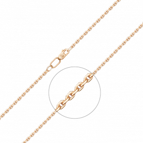 Золотая цепь плетение Якорное Platina 21-0803-060-1110-17 21-0803-060-1110-17 фото