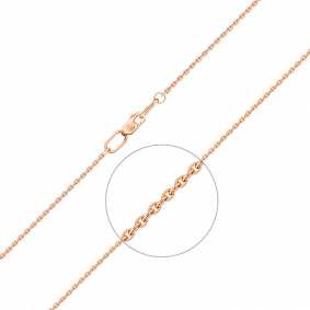 Золотая цепь плетение Якорное Platina 21-1603-040-1110-17 21-1603-040-1110-17 фото