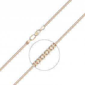 Золотая цепь плетение Бисмарк Platina 21-2003-035-1110-17 21-2003-035-1110-17 фото