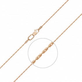 Золотая цепь плетение Якорное Platina 21-3503-050-1110-17 21-3503-050-1110-17 фото