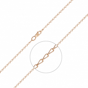 Золотая цепь Platina 21-3803-040-1110-17 21-3803-040-1110-17 фото