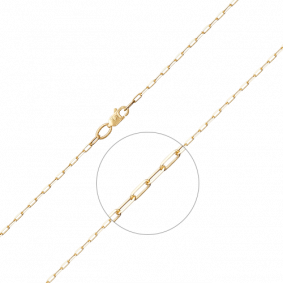 Цепь плетение Якорное из лимонного золота Platina 21-4113-040-1130-17 21-4113-040-1130-17 фото