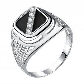 Серебряное кольцо TALANT 21-72-0801-17547 с фианитом и агатом 21-72-0801-17547 фото