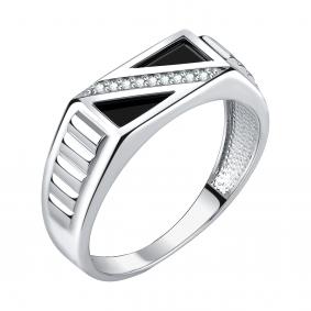 Серебряное кольцо TALANT 21-72-0801-28237 с фианитом и агатом 21-72-0801-28237 фото