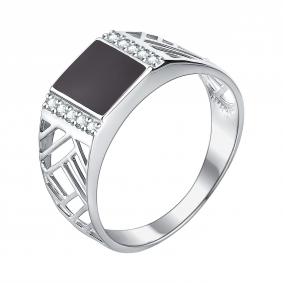 Серебряное кольцо TALANT 21-79-0001-28728 с фианитом и эмалью 21-79-0001-28728 фото