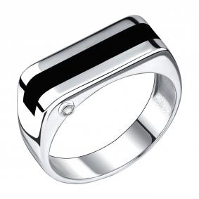 Серебряное кольцо TALANT 21-7B-0001-17235 с фианитом и эмалью 21-7B-0001-17235 фото