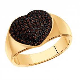 Кольцо из золочёного серебра TALANT 21-7S-0007-15158 с фианитом 21-7S-0007-15158 фото