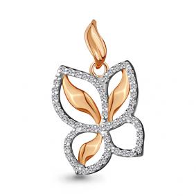 Золотая подвеска AQUAMARINE 21285А 21285А фото