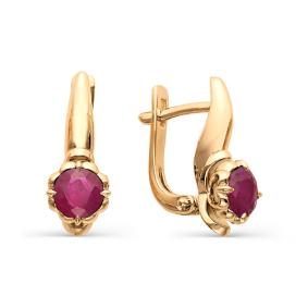 Золотые серьги АЛЬКОР 21473-103 21473-103 фото