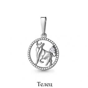 Золотая подвеска AQUAMARINE 21635А 21635А фото