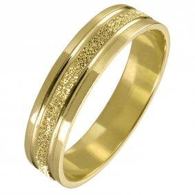 Обручальное кольцо из лимонного золота 5 мм Primossa 220-000-718 220-000-718 фото