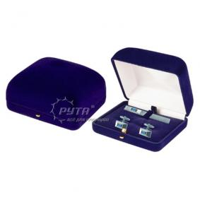 Футляр флокированный под зажим и запонки серия Классика 22419-тс 22419-тс фото