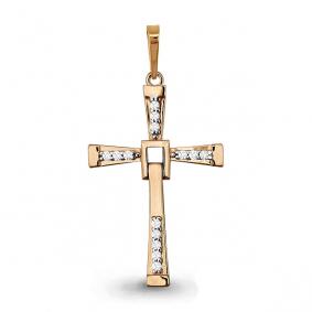 Золотая подвеска AQUAMARINE 22899А 22899А фото