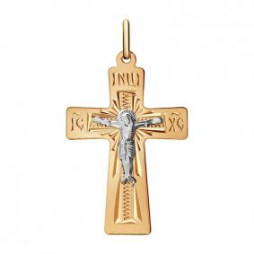 Золотая подвеска Золотые узоры 23-0033 23-0033 фото