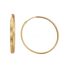 Золотые серьги ТД Эстет 23.07-40 23.07-40 фото