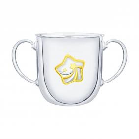 Поильник из лимонного серебра Звезда SOKOLOV 2302010042 2302010042 фото