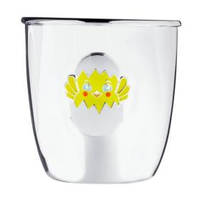 Серебряный стаканчик Цыпленок SOKOLOV с эмалью 2304010035 2304010035 фото