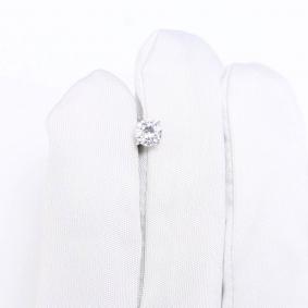 Одиночная серьга из белого золота Золотые узоры с цирконием 24-62-0710-00б 24-62-0710-00б фото