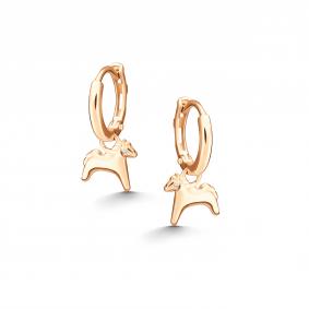 Золотые серьги АЛЬКОР 24788-100 с бриллиантом 24788-100 фото