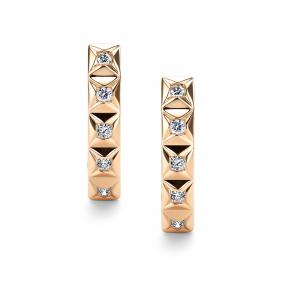 Золотые серьги АЛЬКОР 26733-100 с бриллиантом 26733-100 фото