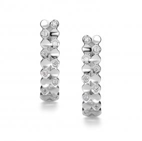 Золотые серьги АЛЬКОР 26883-200 с бриллиантом 26883-200 фото