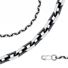 Цепь плетение Якорное из черненого серебра Высоковы 585 28-041150-105002 28-041150-105002 фото